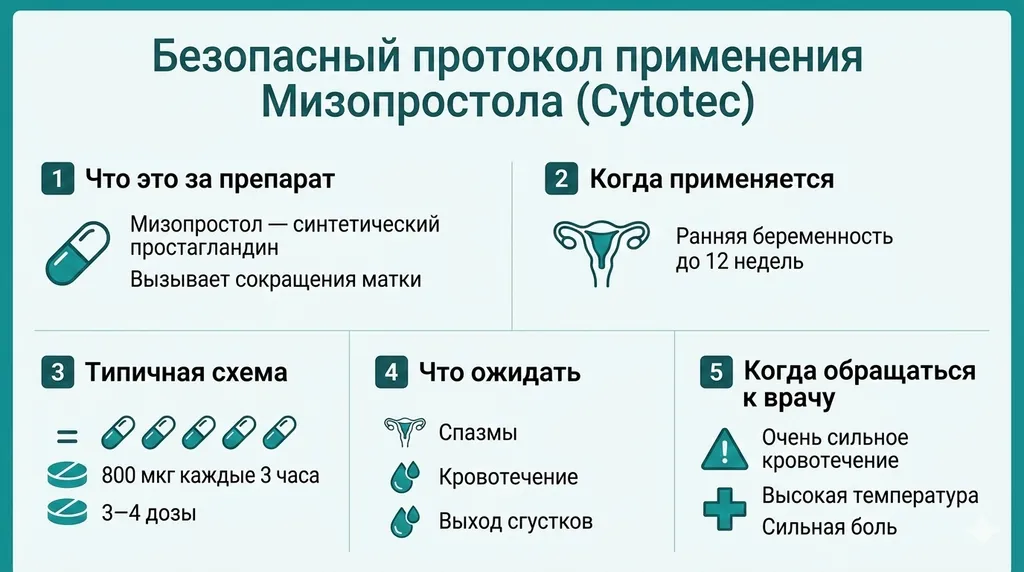 Как работает Cytotec: медицинское руководство по мизопростолу для ранней беременности