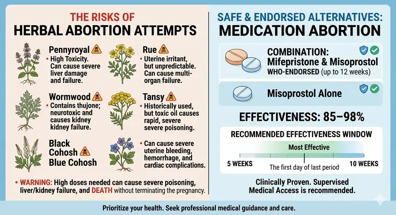 Safe Alternatives to Herbal Abortion at Home: Evidence-Based Options You Need to Know
