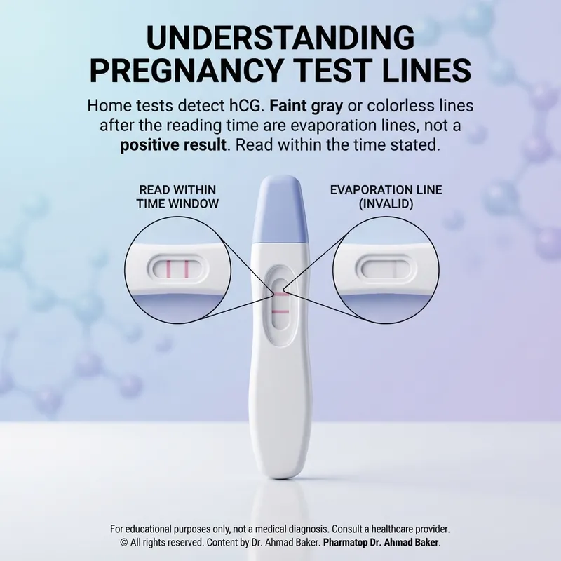 Understanding Indeterminate Lines in Home Urine hCG Tests