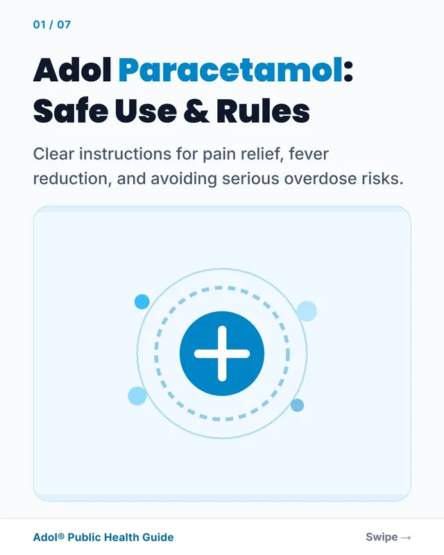 Adol (Paracetamol) Patient Clinical Guide: Safe Dosage and Liver Safety